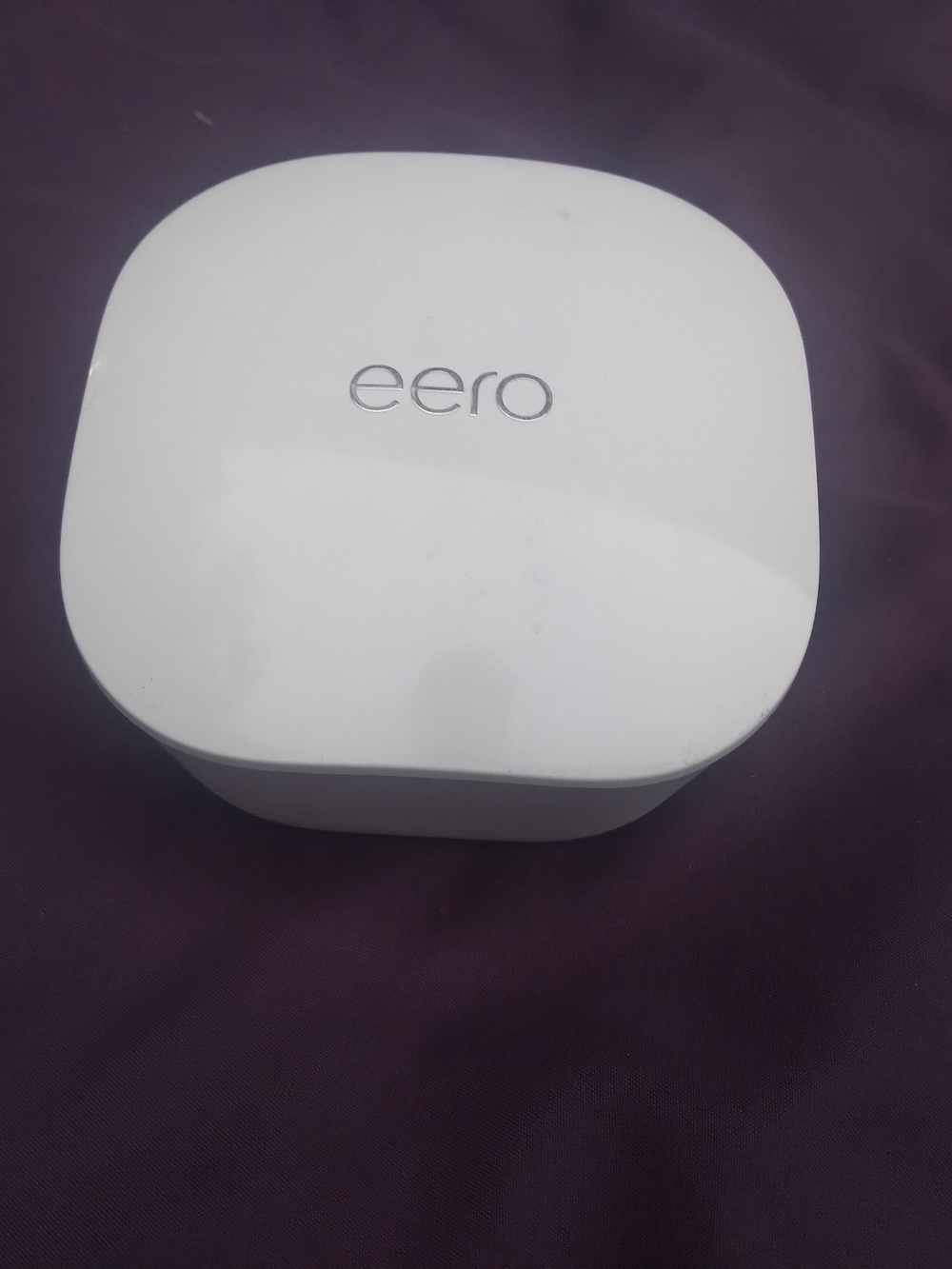 eero White Mesh Wi‑Fi Node No Power Chord Tested